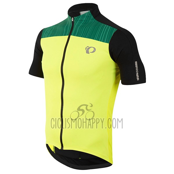 Pearl Izumi Cycling Jersey Bib Short 2017 Men Short Sleeve Yellow and Black